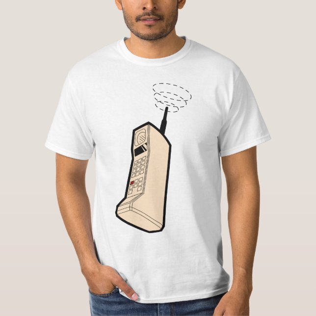 Camiseta Teléfono portátil (Anverso)