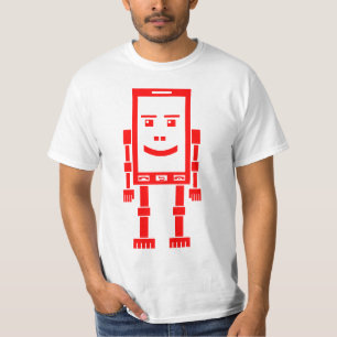 Camiseta Teléfono Robo - Rojo