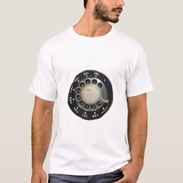 Camiseta Teléfono rotativo antiguo (Anverso)
