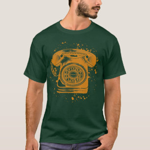 Camiseta Teléfono telefónico de Rotary