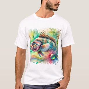 Camiseta Telescope fish 110924AREF139 - Watercolor