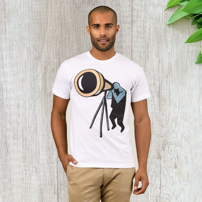 Camiseta Telescope Mens T-Shirt (Subido por el creador)