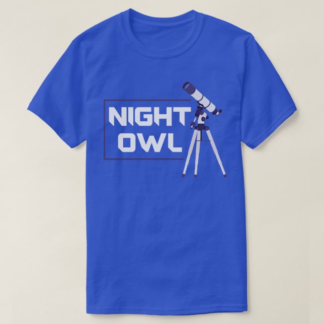 Camiseta Telescopio de astronomía astrónomo (Diseño del anverso)