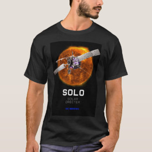 Camiseta Telescopio de cosmos con órbita solar espacial par
