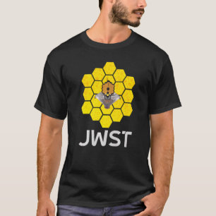 Camiseta Telescopio espacial WEBB con espejos amarillos abs