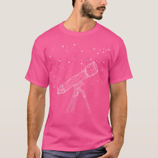 Camiseta Telescopio Estrella Constellations Espacio Ultrate