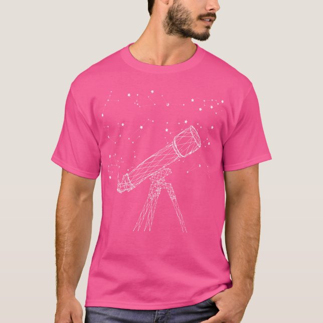 Camiseta Telescopio Estrella Constellations Espacio Ultrate (Anverso)