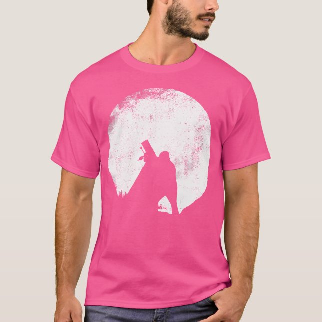 Camiseta Telescopio Tee Space Love Astronomía T Shirt Scien (Anverso)