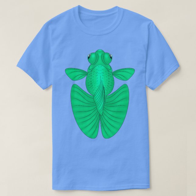 Camiseta Telescopio verde Mariposa Moor (Diseño del anverso)