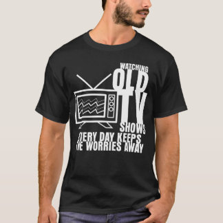 Camiseta Televisión 90s 80s RetroV divertido