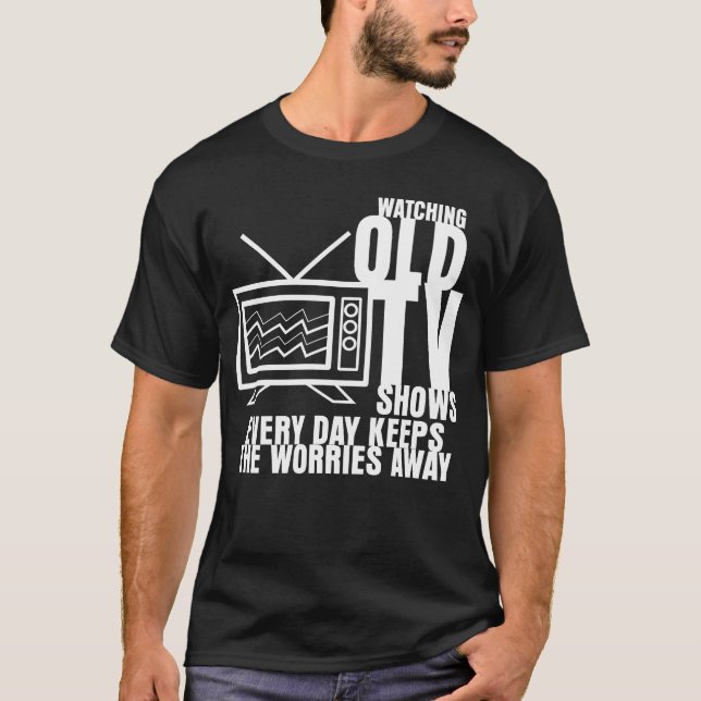 Camiseta Television 90s 80s RetroV funny (Anverso)