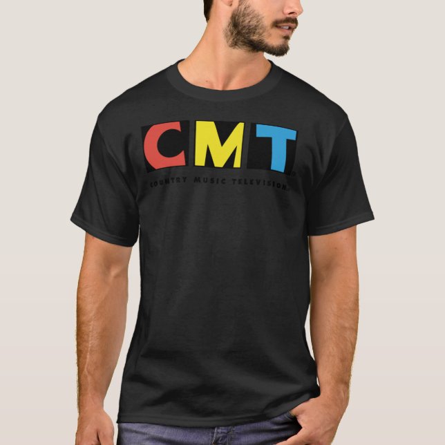 Camiseta Televisión de música country CMT.   (Anverso)