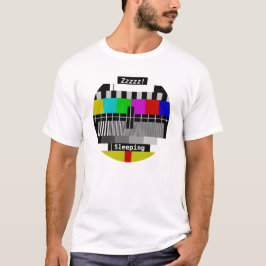 Camiseta Televisión - la TV hace una pausa la tarjeta de la