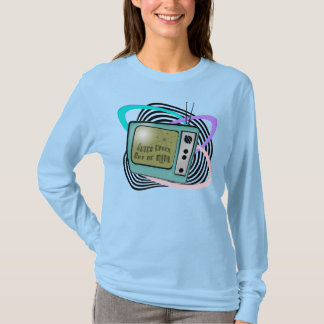 Camiseta Televisión retro de los años 50 - Grafix de la era