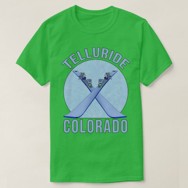 Camiseta Telluride Colorado (Diseño del anverso)