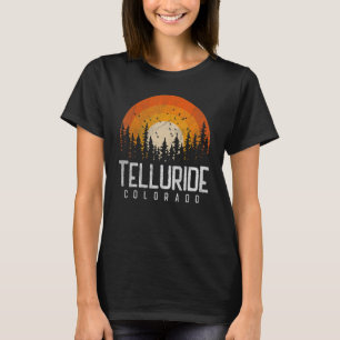Camiseta Telluride Colorado CO  Retro Style Vintage 70s 80s