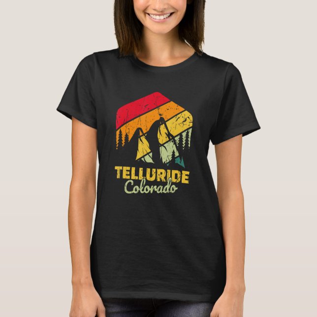 Camiseta Telluride Colorado Mountain Bear (Anverso)