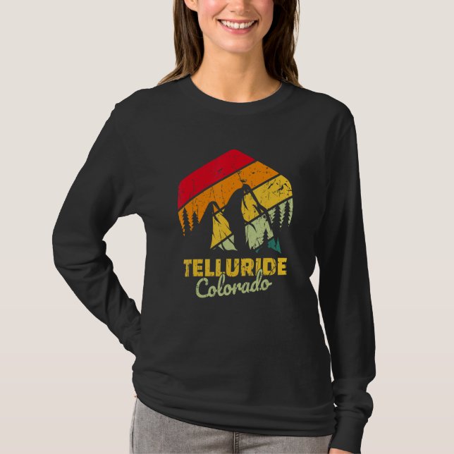 Camiseta Telluride Colorado Mountain Bear (Anverso)