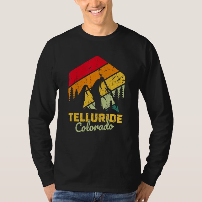 Camiseta Telluride Colorado Mountain Bear (Anverso)