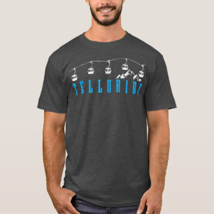 Camiseta Telluride Colorado Ski Snowboard Winter Sports Vac