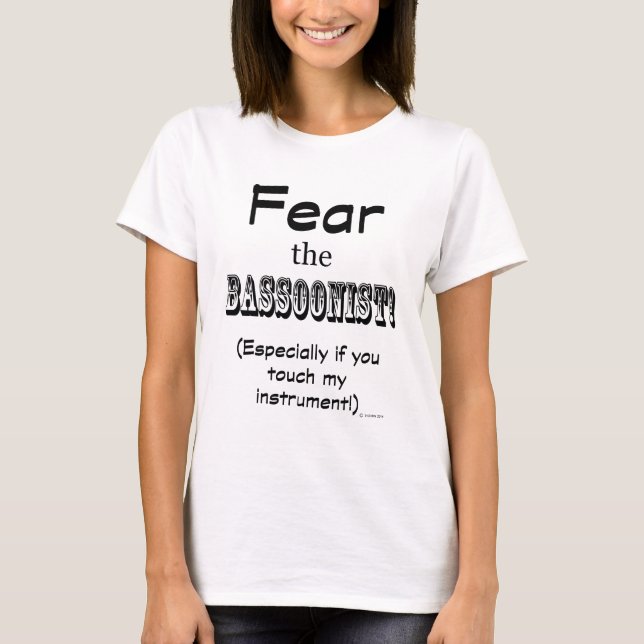 Camiseta Tema al Bassoonist (Anverso)