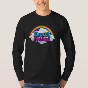 Camiseta Tema Arcoíris de Death Metal