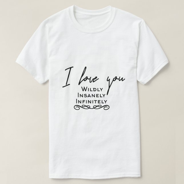 Camiseta Tema Blanco Regalo Negro Idea (Diseño del anverso)