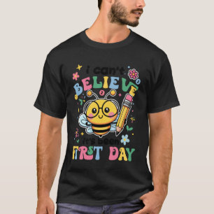 Camiseta Tema de abeja linda De vuelta a la escuela para ma