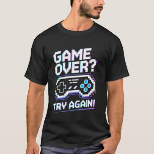 Camiseta Tema de Arcade de Jugador Divertido u2013 Juego Te