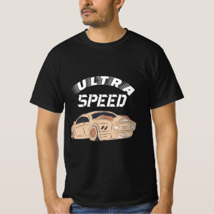 Camiseta Tema de automoción de ultra velocidad