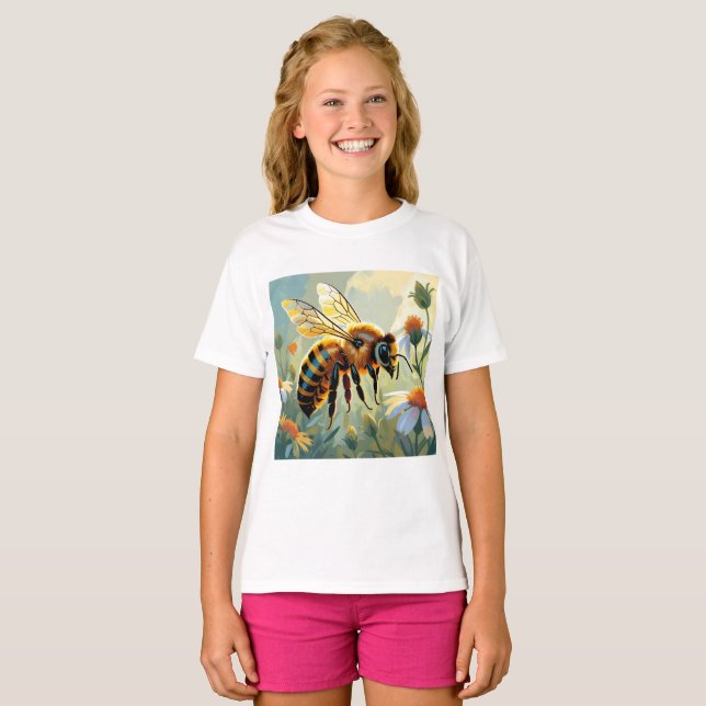 Camiseta Tema de Bee (Anverso completo)