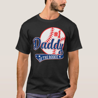 Camiseta Tema de béisbol para el primer cumpleaños de Papá 