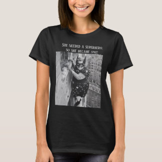 Camiseta Tema de cómic divertido generado por IA de Batwoma