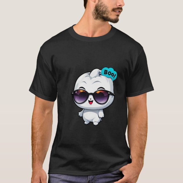 Camiseta Tema de Cute Boo Halloween (Anverso)