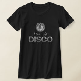 Camiseta Tema de despedida de soltera disco personalizado e