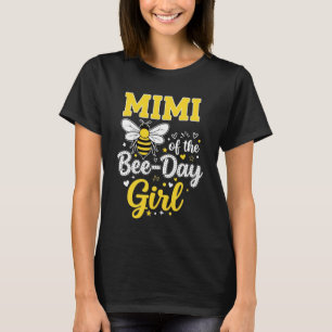 Camiseta Tema de fiesta de cumpleaños de Mimi de la niña de