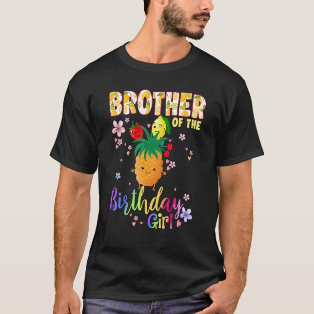Camiseta Tema De Fruto De Twotti Hermano Del Chica De Cumpl (Anverso)