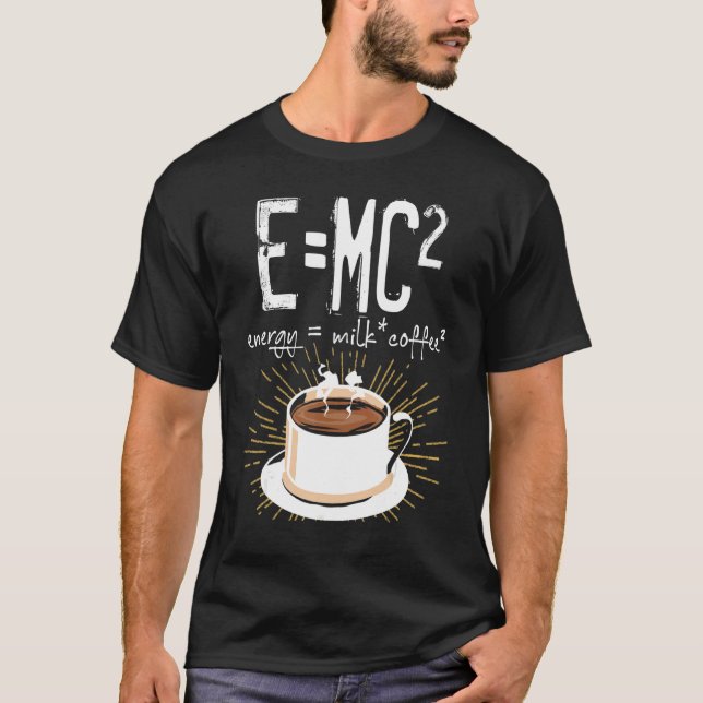 Camiseta Tema De La Ciencia De La Química De La Leche Energ (Anverso)