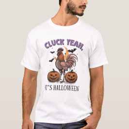 Camiseta Tema de la granja de gallos de citas de Halloween