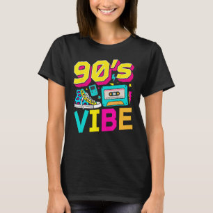 Camiseta Tema de la moda de los años 90 Vibe 1990