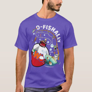 Camiseta Tema De La Pesca De Los Niños En El Segundo Día Pa