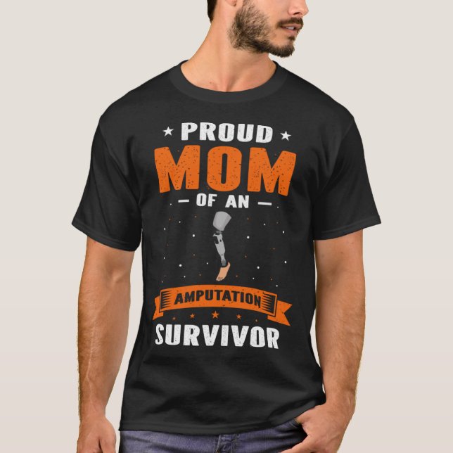 Camiseta Tema de la pierna artificial para las extremidades (Anverso)