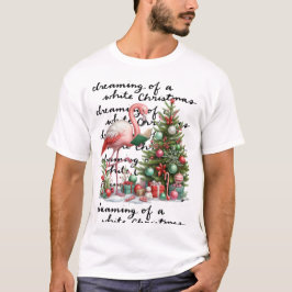 Camiseta Tema de los Navidades de flamenco