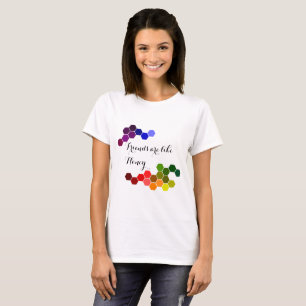 Camiseta Tema De Miel Con Palabras Positivas
