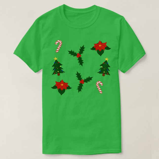 Camiseta Tema de navidades (Diseño del anverso)