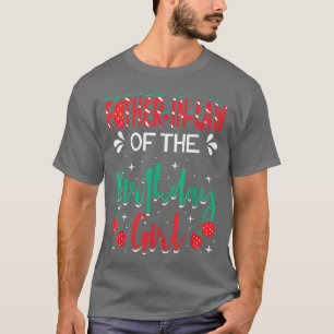 Camiseta Tema De PadreEnDerecho Del Chica De Cumpleaños