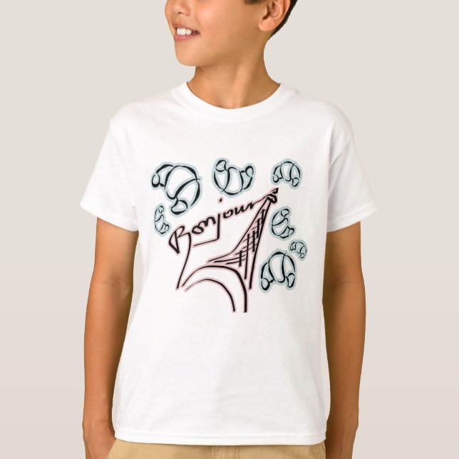 Camiseta Tema de París (Anverso)