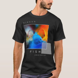 Camiseta Tema de peces discus