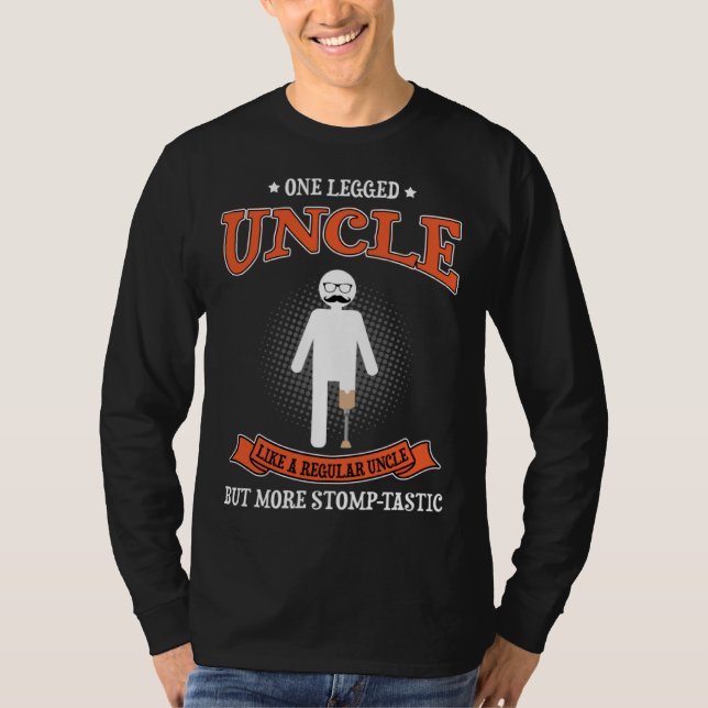 Camiseta Tema de pierna artificial para extremidades protés (Anverso)