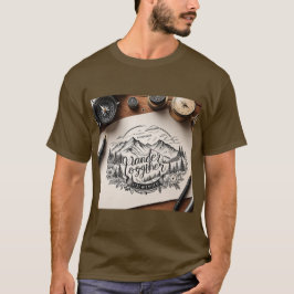 Camiseta Tema de viaje de Wander Together